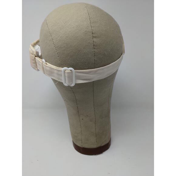 Citgo Gas Sun Visor Slideback Hat White Heavy Stains Embroidered - Picture 6 of 9